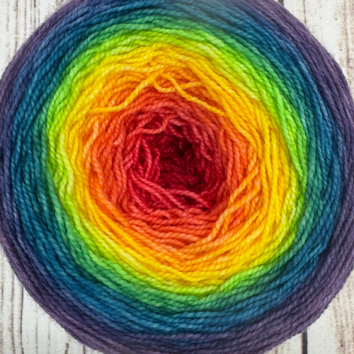 Bright rainbow gradient - 800 yards